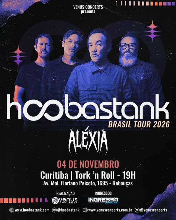 Hoobastank em Curitiba