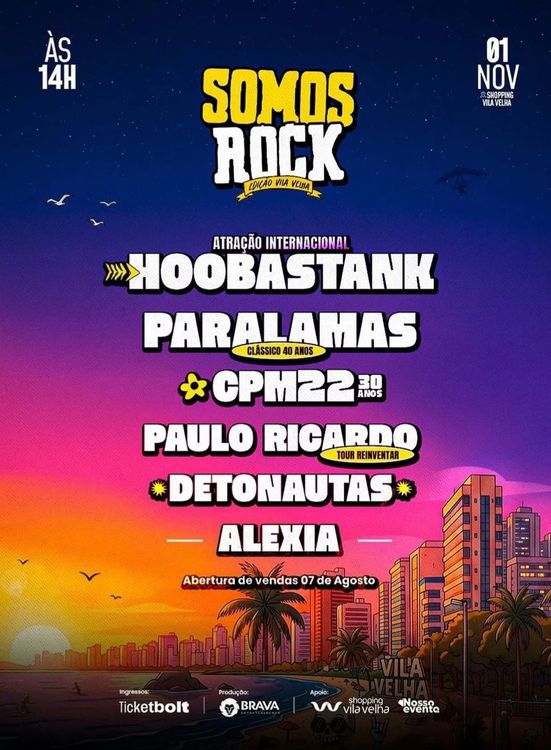 Hoobastank em Vila Velha