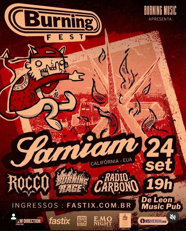 Samiam em Goiânia
