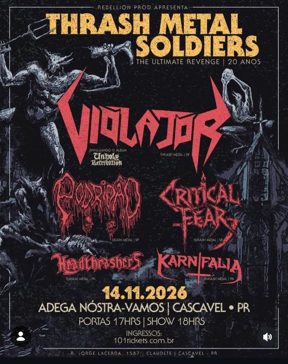 Thrash Metal Soldiers The Ultimate Revenge