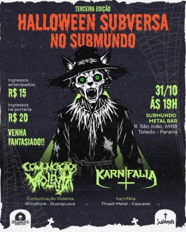 Halloween Subversa No Submundo