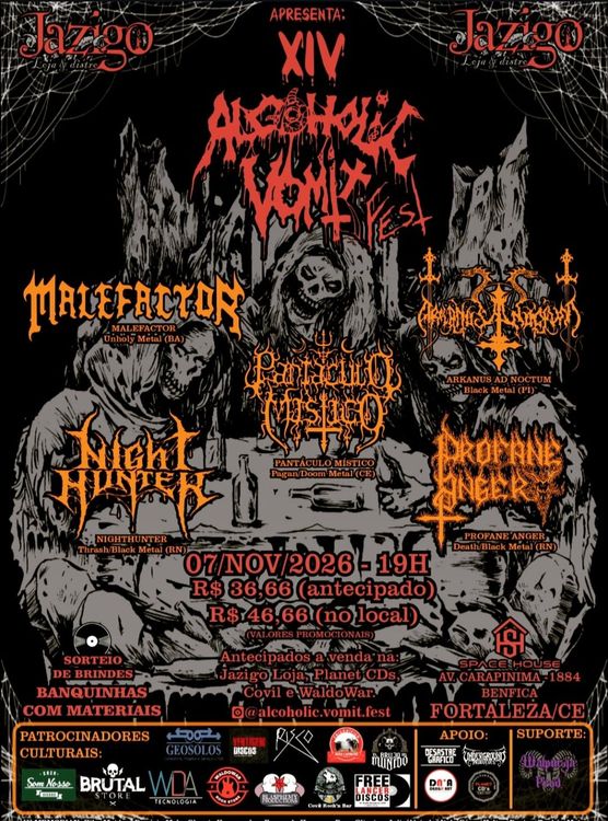 XIV Alcoholic Vomit Fest