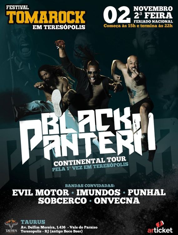 Black Pantera em TeresĂłpolis