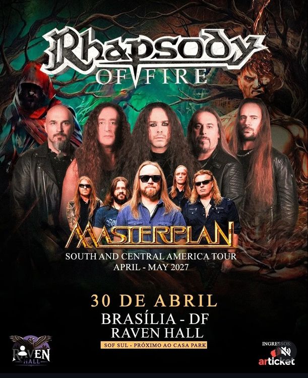 Rhapsody Of Fire e Masterplan