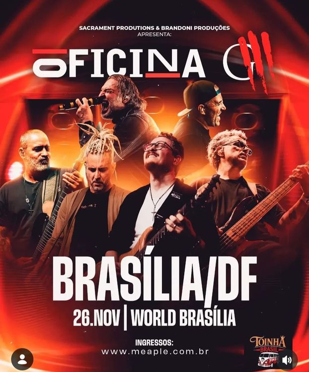 Oficina G3 em BrasĂlia