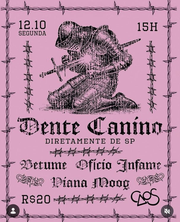 Dente Canino no Caospoa