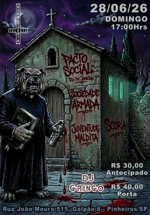Sociedade Armada no La Iglesia!