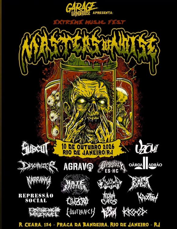 Masters of Noise no Rio de Janeiro 