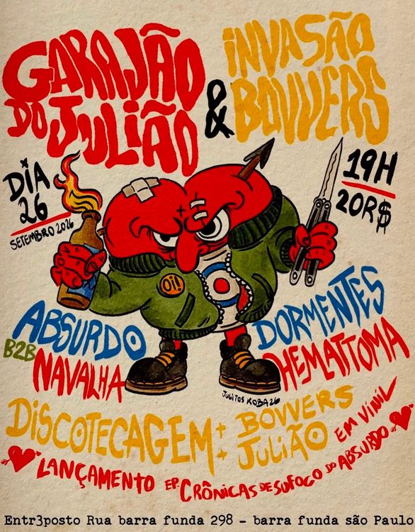 Garajão do Julião & Invasão Bovvers