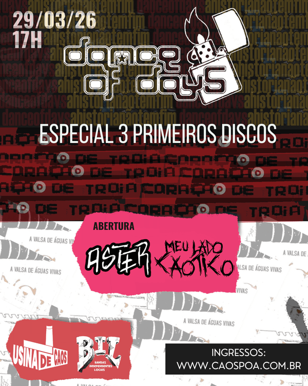 Dance of Days Especial 3 primeiros discos