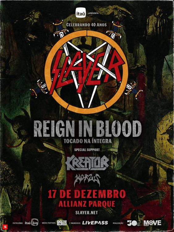 Slayer em São Paulo