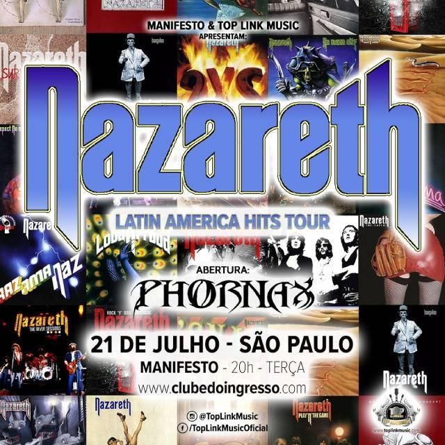 Nazareth em São Paulo